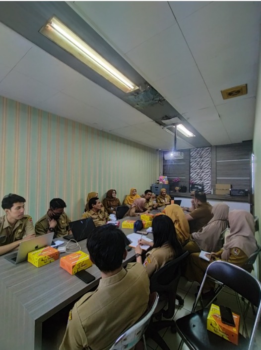 DISKOMINFO Kota Semarang Bahas Penyesuaian Indikator Penilaian Kinerja Organisasi Bersama BKPP
